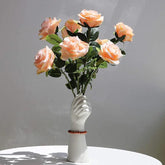 Handgefertigte Keramikblumenvase