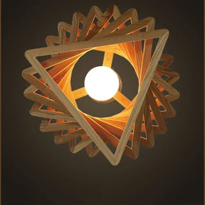 Nordic Holz Designlampe