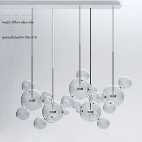 Italienischer Glas Kronleuchter