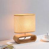 LED houten bureaulamp