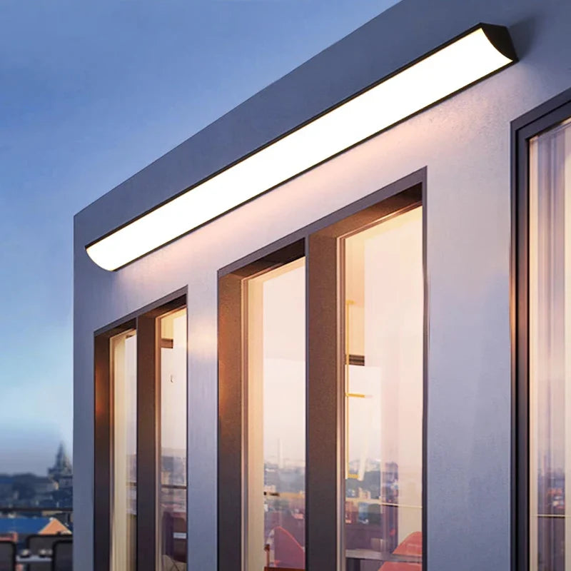 Modern LED outdoor wall light