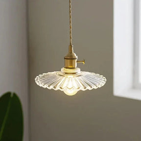 Glas E27 Pendelleuchte