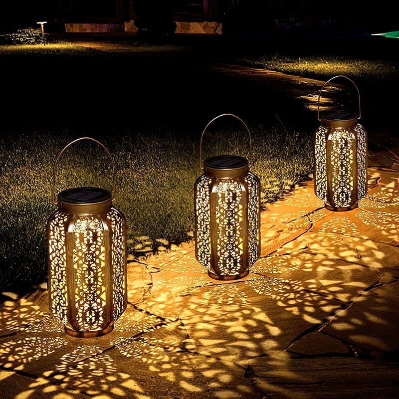 Solarlaterne Retro Garten