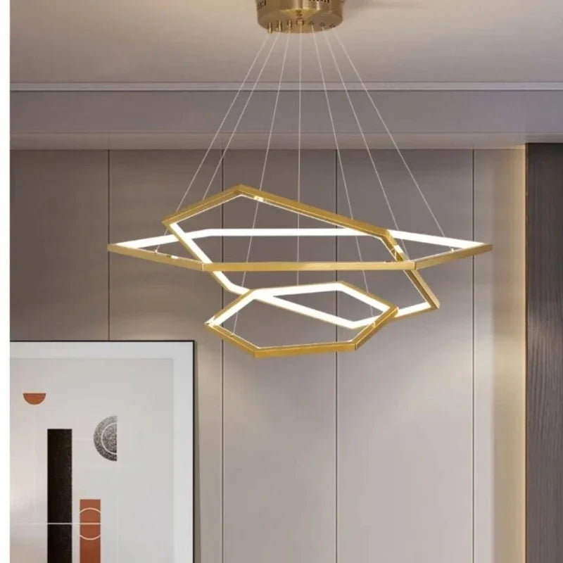 Luxuriöse LED Deckenlampe