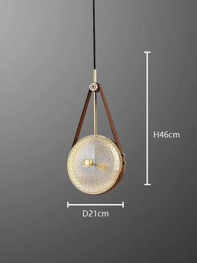Luxus Kupfer Pendelleuchte