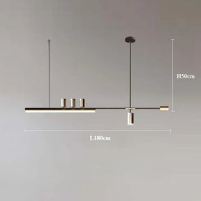 Moderne LED Bar-Pendelleuchte
