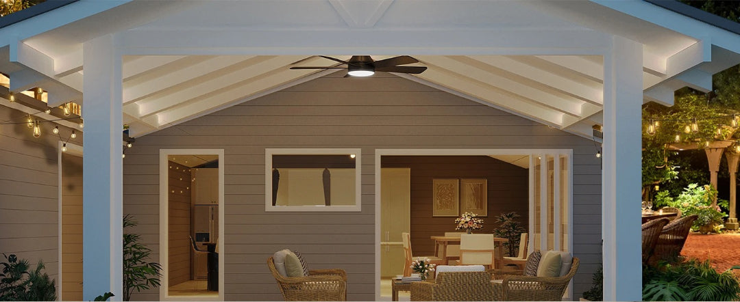 Deckenventilator mit Licht