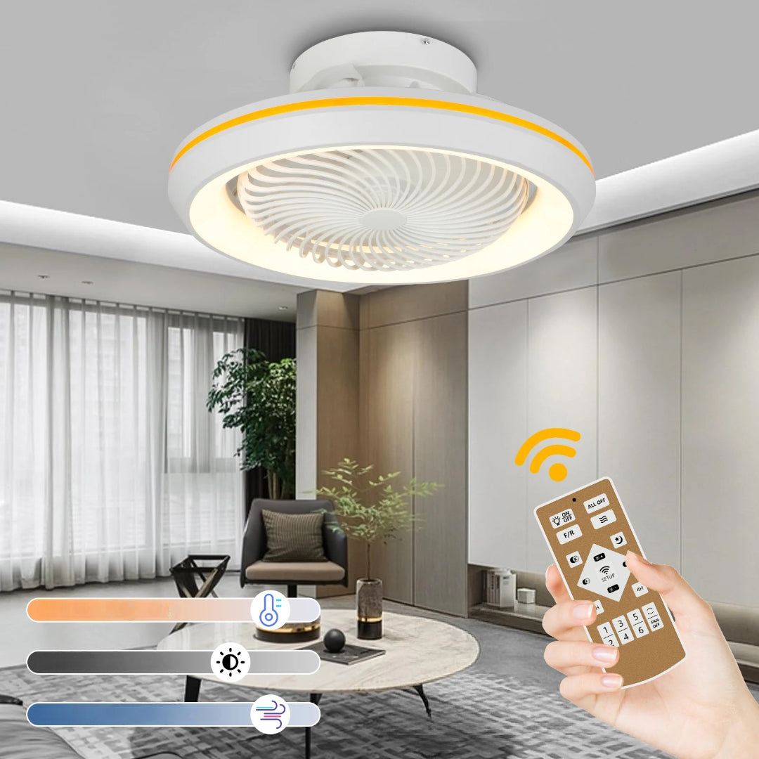360° drehbarer Deckenventilator