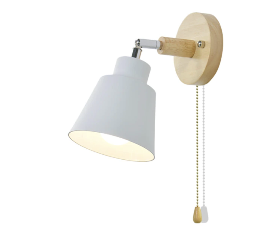 Collin Drehbare Wandlampe mit Zugschalter