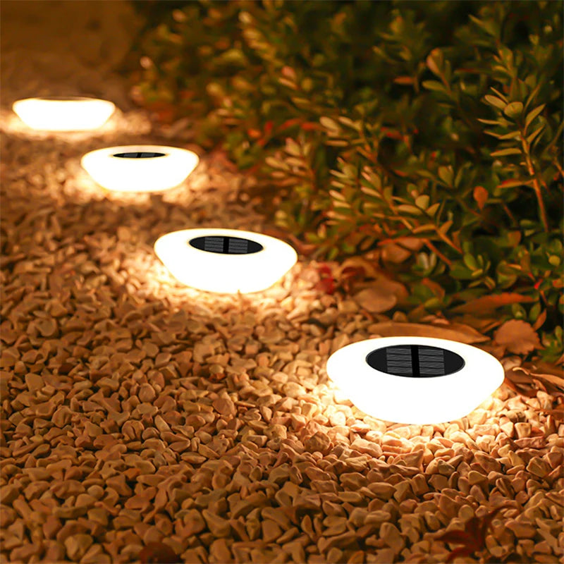 Solar-LED-Bodenleuchte für Wege