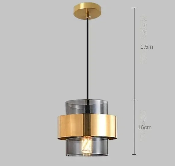 Kreative Metall Pendelleuchte