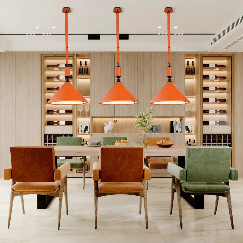 Designer Leder Kronleuchter