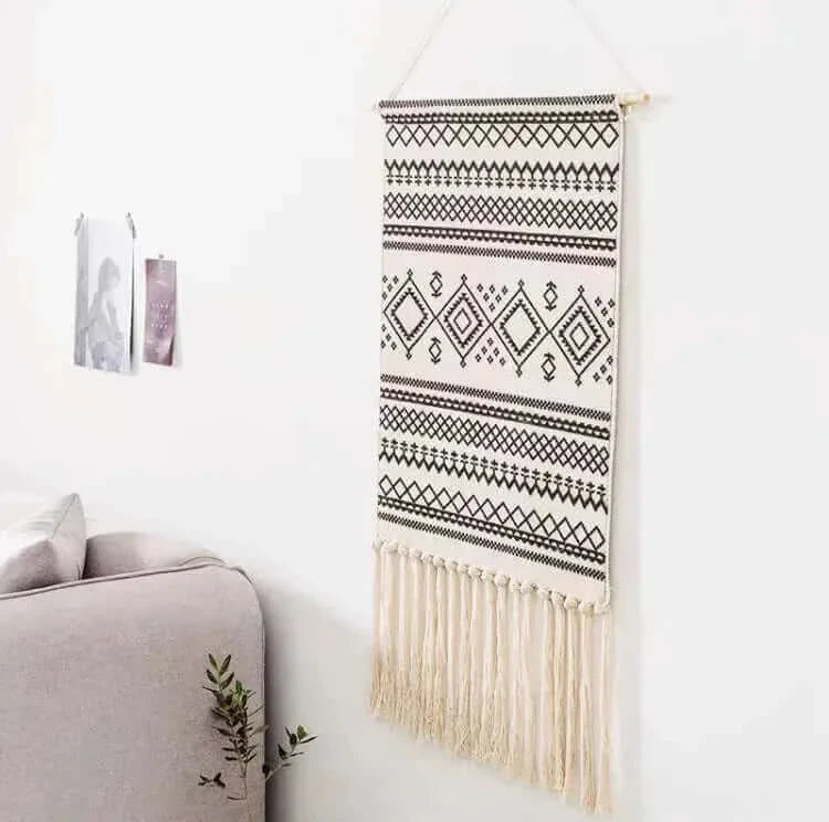 Boho macramé tapijt 