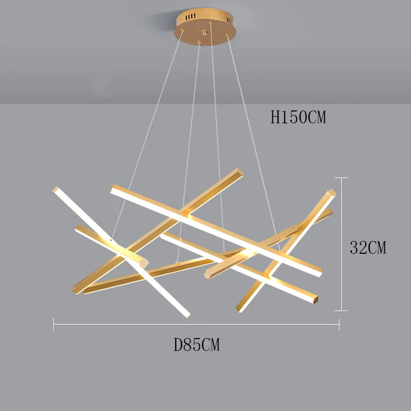 Moderner LED Kronleuchter