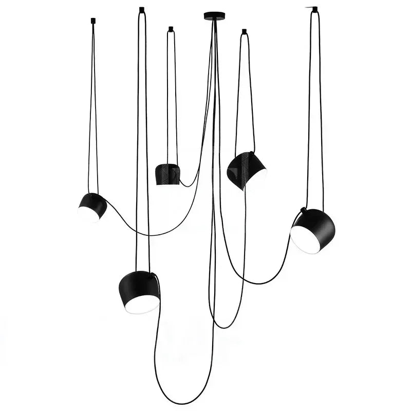 Kreative LED Spinnenlampe