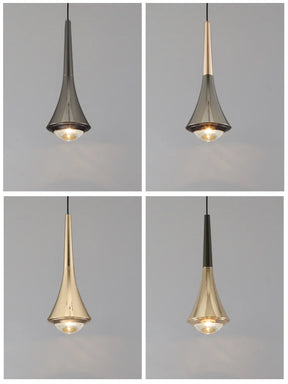 Spiegel LED Pendelleuchte