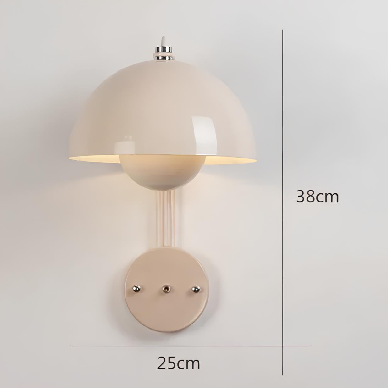 Creatieve paddestoelwandlamp