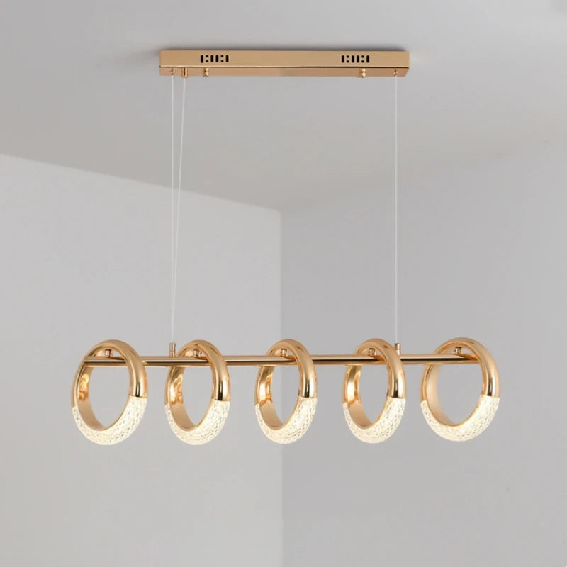 Designer Kreis Pendellampe