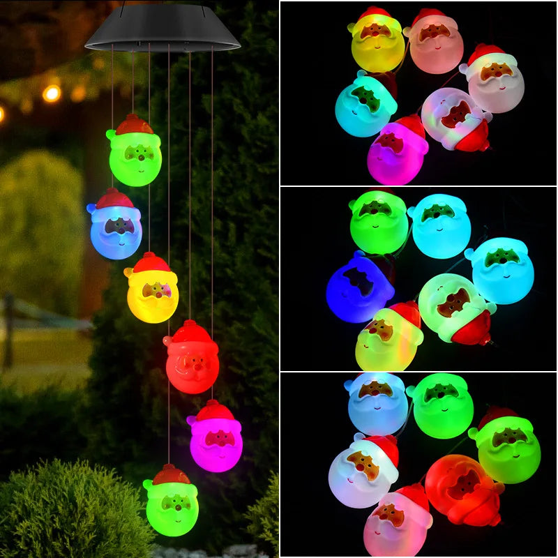 Festliche Schmetterlings Solarlichter für Garten & Terrasse in der Weihnachtszeit