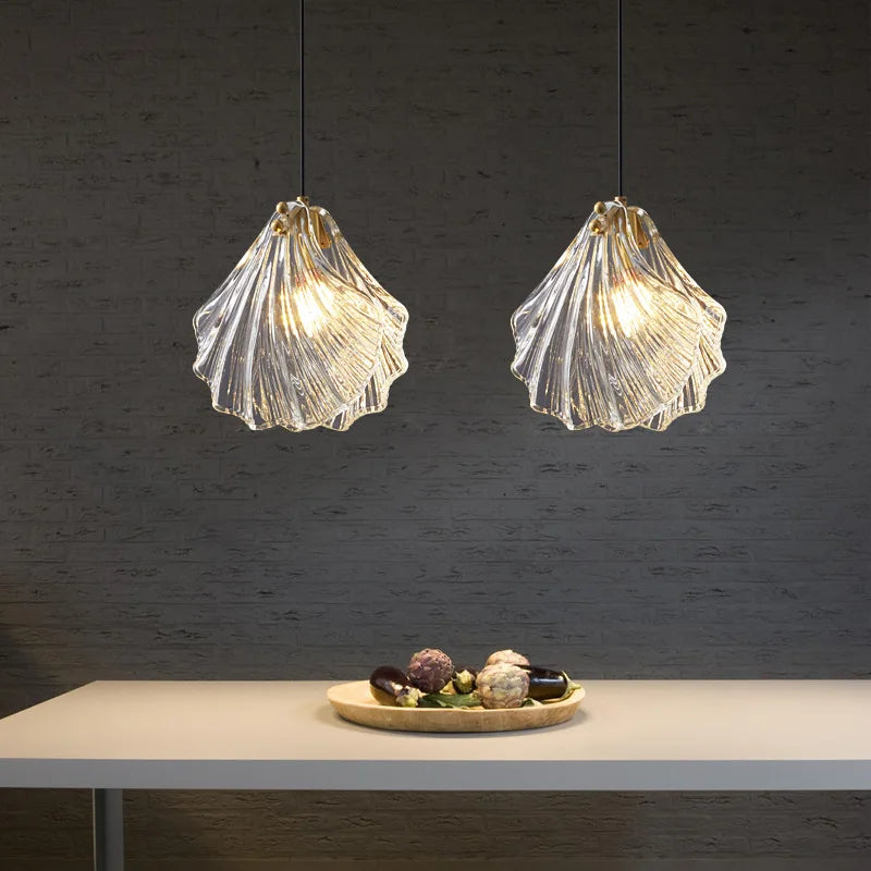 Elegante LED Shell Deckenleuchte