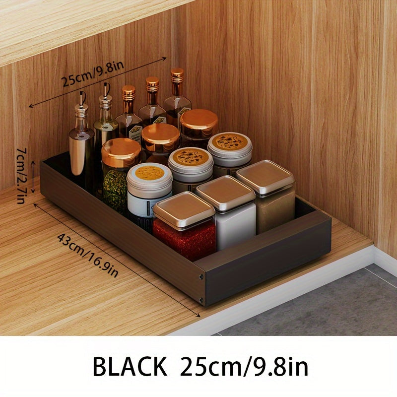 Space-saving pantry shelf organizer – extendable for flexible use