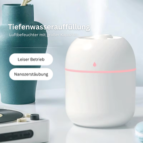 Tragbarer Mini Luftbefeuchter mit USB & Duftfunktion – Für unterwegs & Zuhause