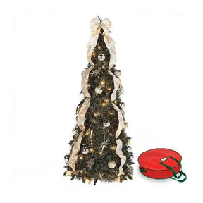 Festliche Faltdeko für Weihnachtsbaum