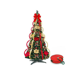 Festliche Faltdeko für Weihnachtsbaum