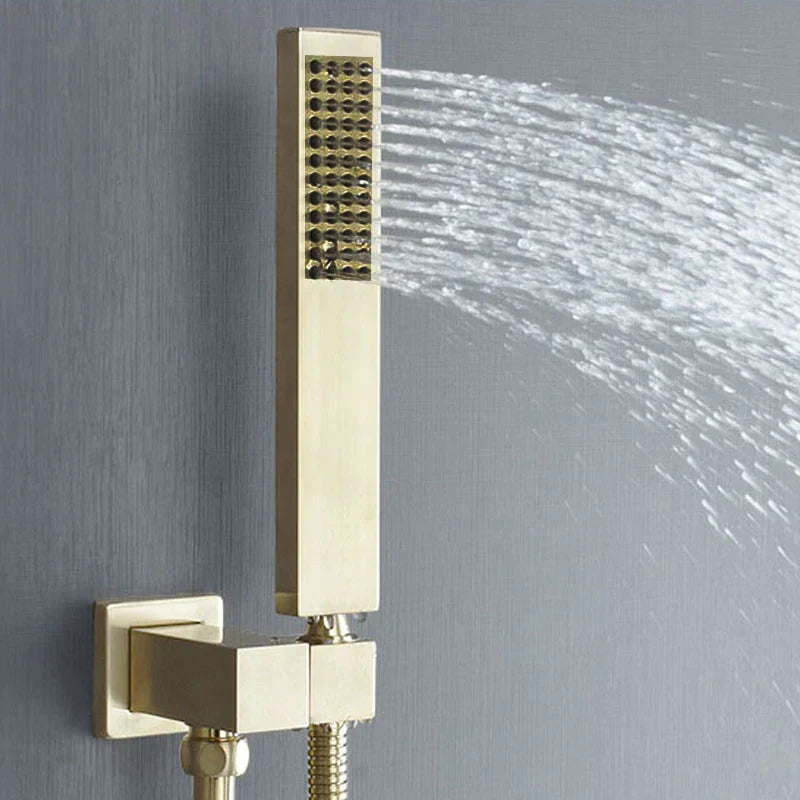 Luxus Duscharmatur mit 3-Wege-Regenduschen-System