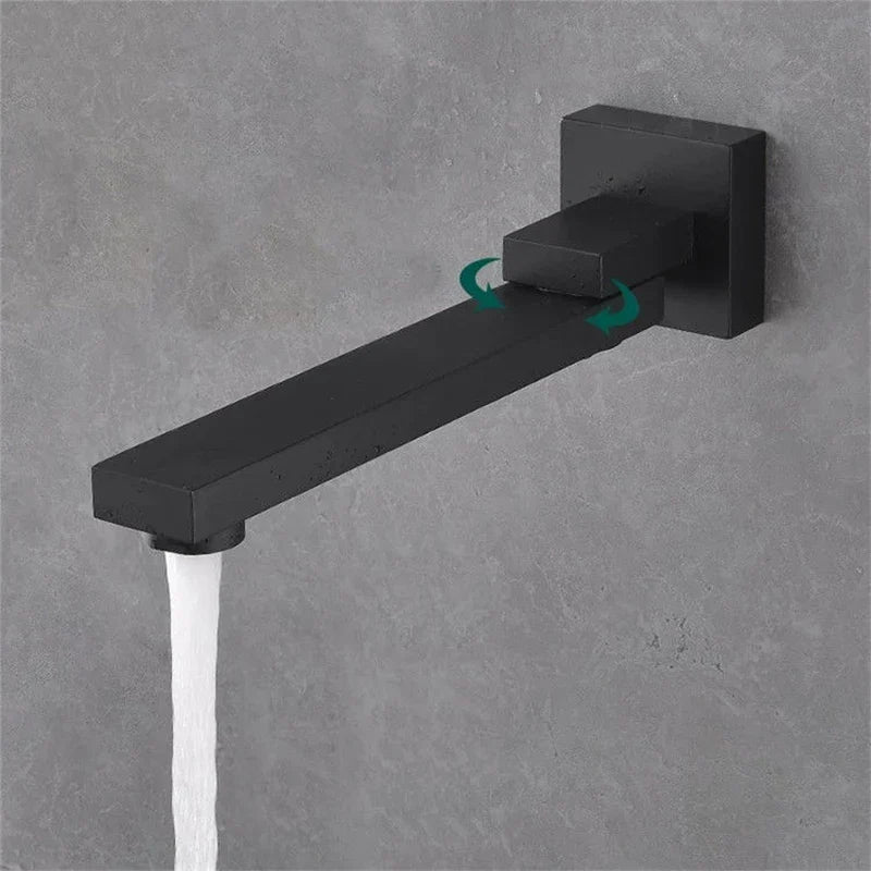 Foldable stainless steel faucet