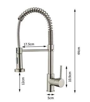 Kitchen faucet with pull-out spray