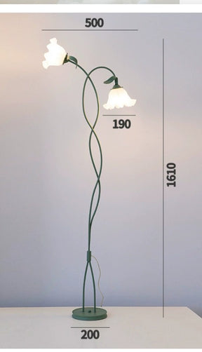 Elegant lighting accents floor lamp