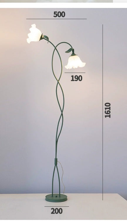 Elegant lighting accents floor lamp