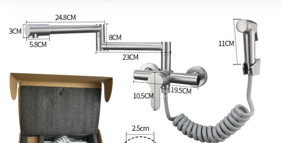 Kitchen faucet – flexible, durable &amp; easy to install 