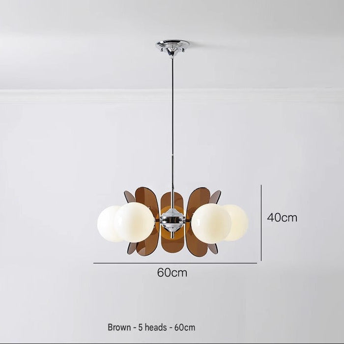 Moderner Bauhaus-Kronleuchter für Wohnzimmer
