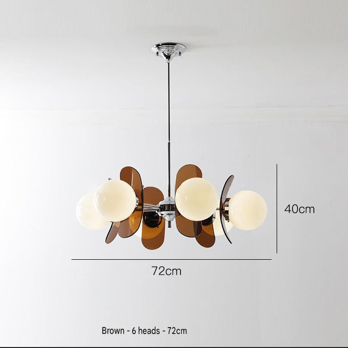 Moderner Bauhaus-Kronleuchter für Wohnzimmer
