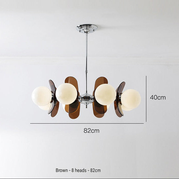 Moderner Bauhaus-Kronleuchter für Wohnzimmer