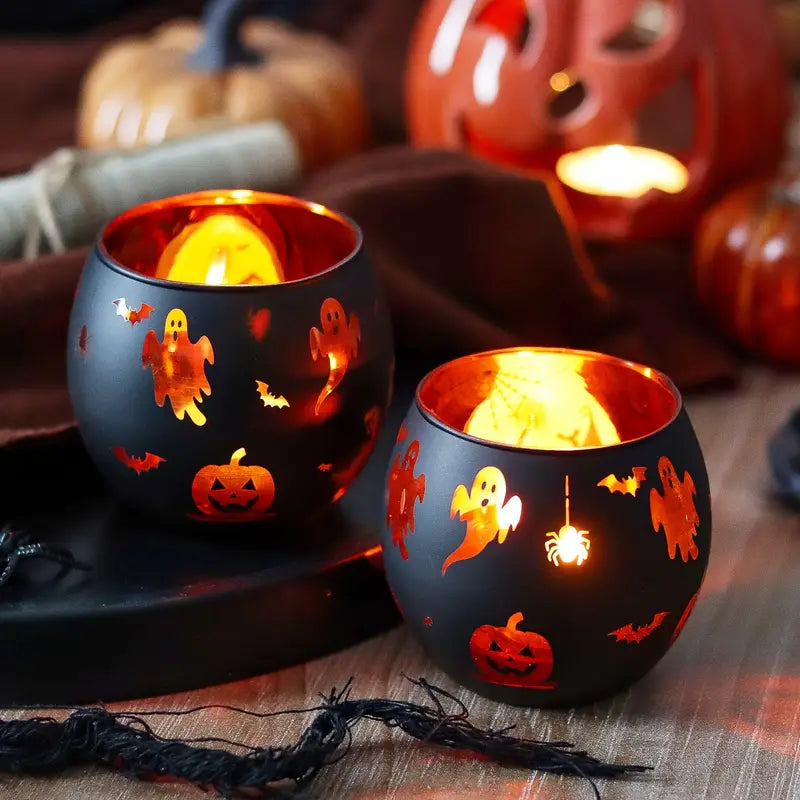 Halloween Kerzenhalter Set