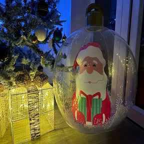 Großer Aufblasbarer Weihnachtsball