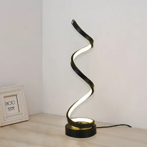 Dimmbare Spiral-Tischlampe