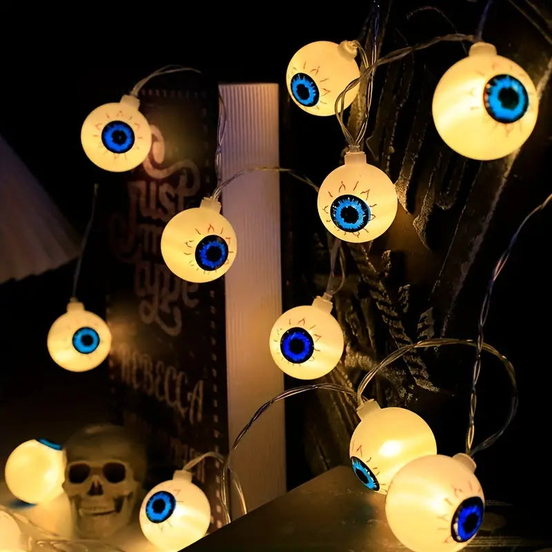 Halloween Augen Lichterkette