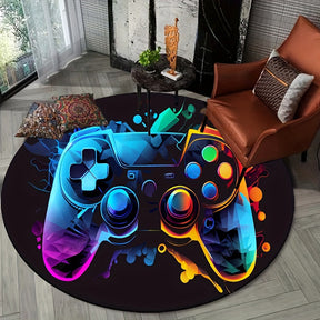 Gaming-Teppich im Gamepad-Design