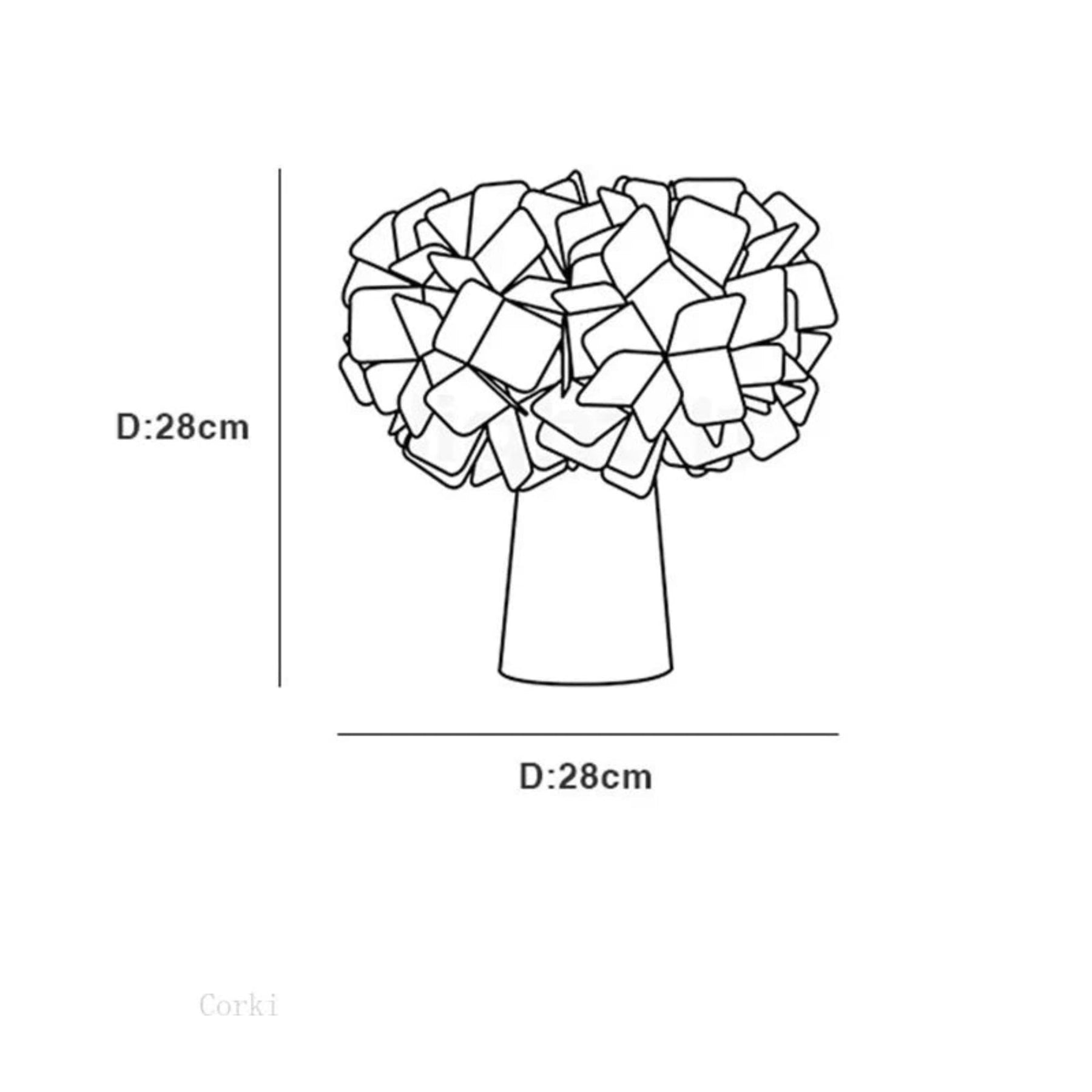 Eigentijdse Beam LED-tafellamp