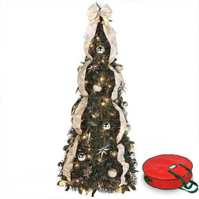 Festliche Faltdeko für Weihnachtsbaum