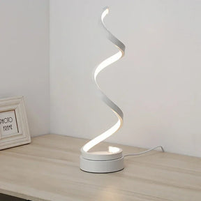 Dimmbare Spiral-Tischlampe