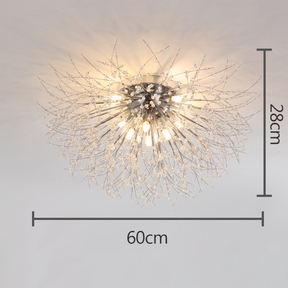 Fascinating Floral LED-Deckenlampe