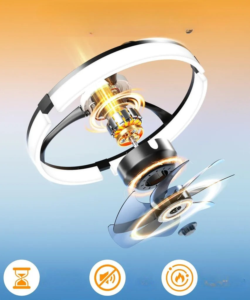 Ultraleiser LED-Deckenventilator