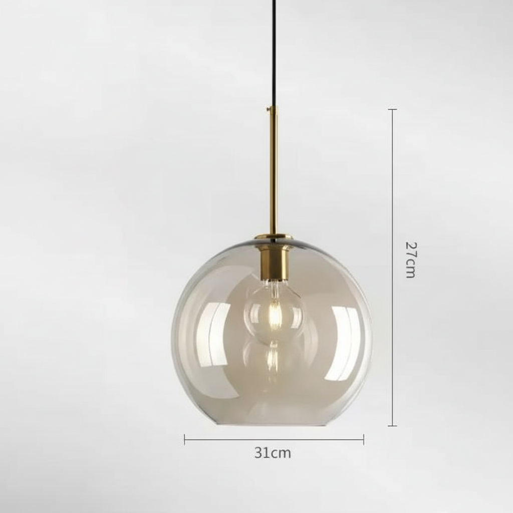 Aster Maison | Nordische glas hängelampe