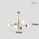 Luxuriöser LED Kronleuchter