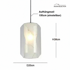 Luxuriöse LED Glas-Hängeleuchte